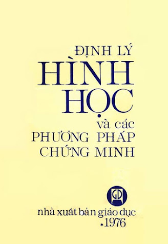 Định Lý Hình Học Và Các Phương Pháp Chứng Minh (NXB Giáo Dục 1976) - Hứa Thuần Phỏng, 175 Trang