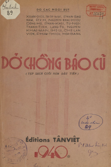 Dở Chồng Báo Cũ (NXB Tân Việt 1940) - Nhiều Tác Giả, 162 Trang