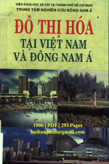 Đô Thị Hóa Tại Việt Nam Và Đông Nam Á (NXB Tổng Hợp 1996) - Tôn Nữ Quỳnh Trân, 293 Trang