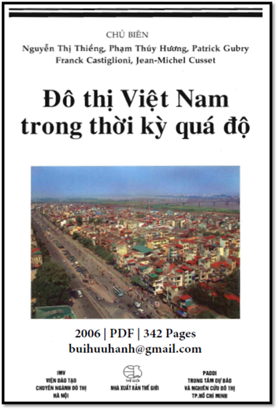 Đô Thị Việt Nam Trong Thời Kỳ Quá Độ (NXB Thế Giới 2006) - Nguyễn Thị Thiềng, 342 Trang