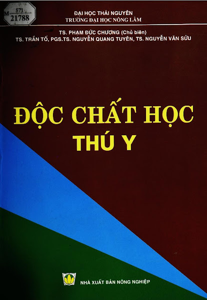 Độc Chất Học Thú Y (NXB Nông Nghiệp 2008) - Phạm Đức Chương, 199 Trang