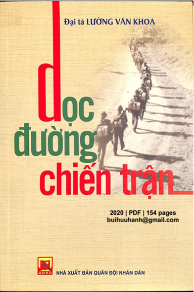 Dọc Đường Chiến Trận (NXB Quân Đội 2020) - Lường Văn Khoa, 154 Trang