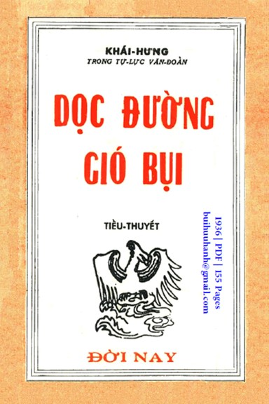 Dọc Đường Gió Bụi (NXB Đời Nay 1936) - Khái Hưng, 155 Trang