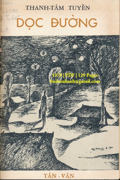 Dọc Đường (NXB Tân Văn 1970) - Thanh Tâm Tuyền, 129 Trang