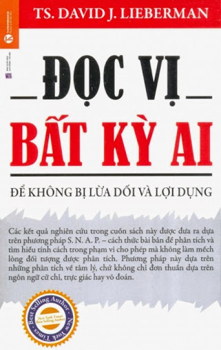 Đọc Vị Bất Kỳ Ai (Nxb Lao động Xã hội 2014) - TS. David J. Lieberman, 228 Trang