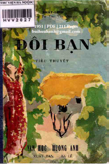 Đôi Bạn (NXB Ba Lê 1951) - Nhất Linh, 211 Trang