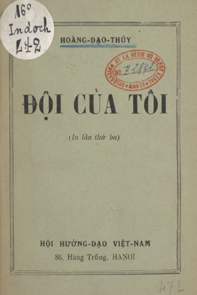 Đội Của Tôi (NXB Hội Hướng Đạo 1950) - Hoàng Đạo Thúy, 160 Trang