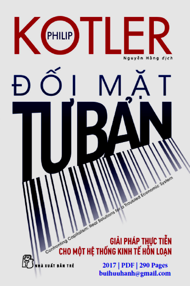 Đối Mặt Tư Bản (NXB Trẻ 2017) - Philip Kotler, 290 Trang