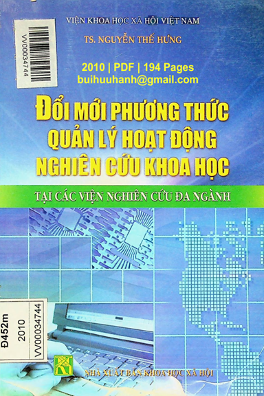 Đổi Mới Phương Thức Quản Lý Hoạt Động Nghiên Cứu Khoa Học Tại Các Viện Nghiên Cứu Đa Ngành