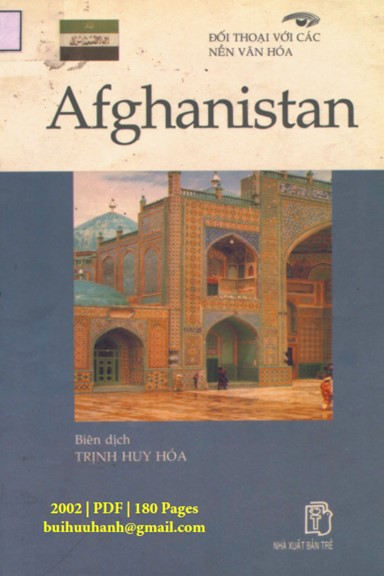Đối Thoại Với Các Nền Văn Hóa-Afghanistan (NXB Trẻ 2002) - Trịnh Huy Hóa, 180 Trang