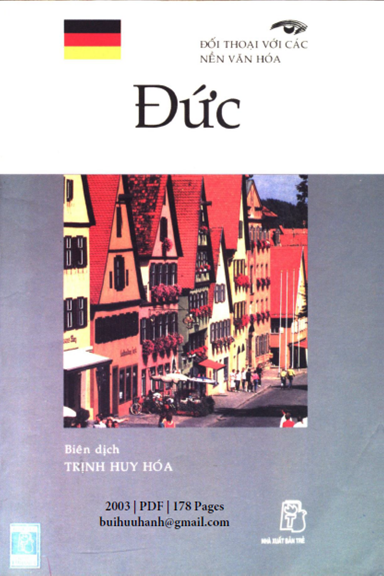 Đối Thoại Với Các Nền Văn Hóa-Đức (NXB Trẻ 2003) - Trịnh Huy Hóa, 178 Trang