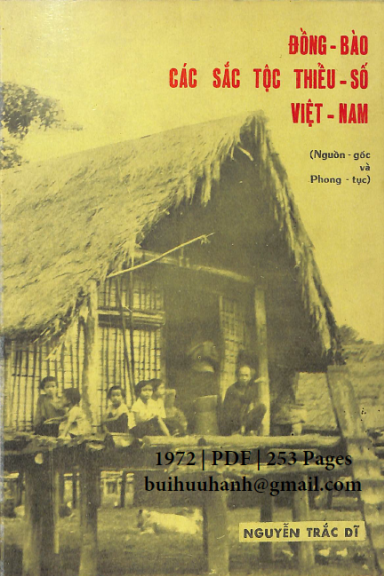 Đồng Bào Các Sắc Tộc Thiểu Số Việt Nam (NXB Trường Sơn 1972) - Nguyễn Trắc Dĩ, 253 Trang