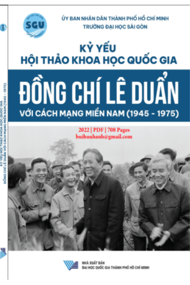 Đồng Chí Lê Duẩn Với Cách Mạng Miền Nam 1945-1975 (NXB Đại Học Quốc Gia 2022) - Nguyễn Văn Phước