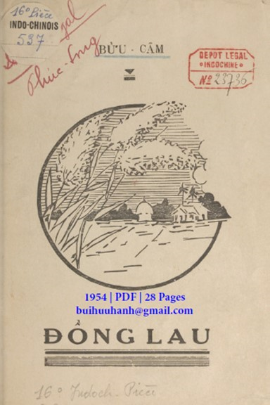Đồng Lau (NXB Phúc Long 1954) - Bửu Cầm, 28 Trang