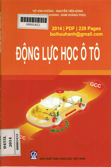Động Lực Học Ô Tô (NXB Giáo Dục 2014) - Võ Văn Hường, 229 Trang
