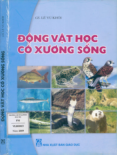 Động Vật Học Có Xương Sống (NXB Giáo Dục 2009) - Lê Vũ Khôi, 321 Trang