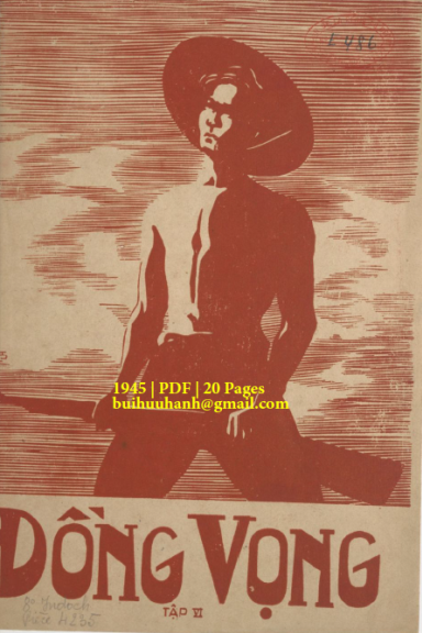 Đồng Vọng Tập 6 (NXB Ngọc Hưng 1945) - Hoàng Quý, 20 Trang