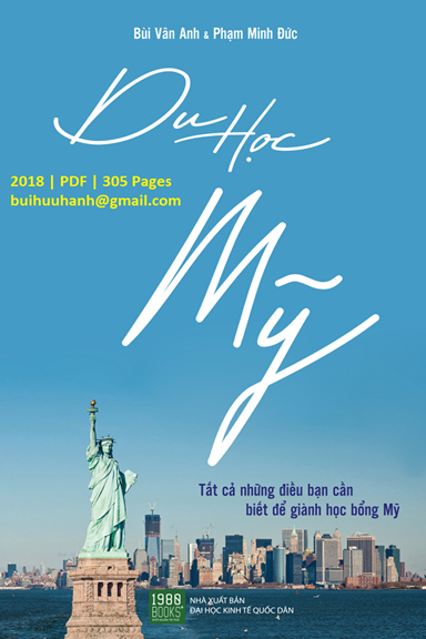 Du Học Mỹ (NXB Kinh Tế Quốc Dân 2018) - Bùi Vân Anh, 305 Trang