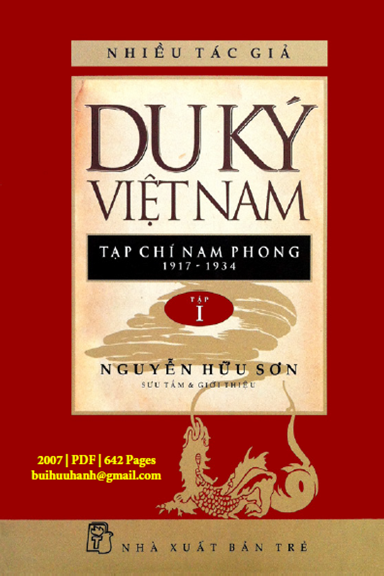 Du Ký Việt Nam Tập 1 (NXB Trẻ 2007) - Nguyễn Hữu Sơn, 642 Trang