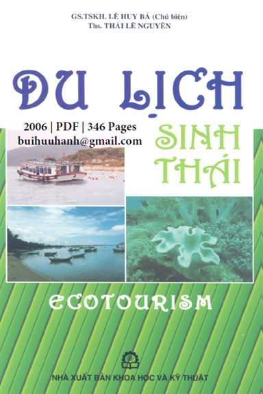 Du Lịch Sinh Thái (NXB Khoa Học Kỹ Thuật 2006) - Lê Huy Bá, 346 Trang