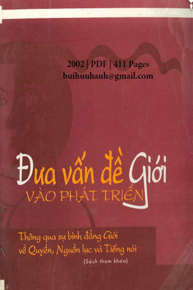 Đưa Vấn Đề Giới Vào Phát Triển (NXB Văn Hóa Thông Tin 2002) - Nhiều Tác Giả, 411 Trang