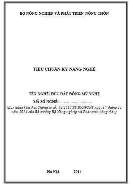 Đúc Dát Đồng Mỹ Nghệ (NXB Hà Nội 2014) - Lại Văn Ngọc, 285 Trang