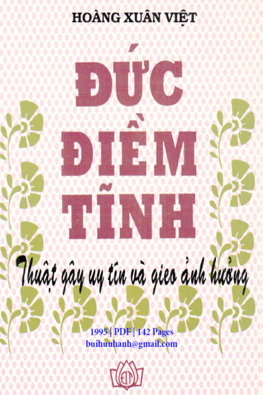 Đức Điềm Tĩnh (NXB Đồng Tháp 1995) - Hoàng Xuân Việt, 142 Trang