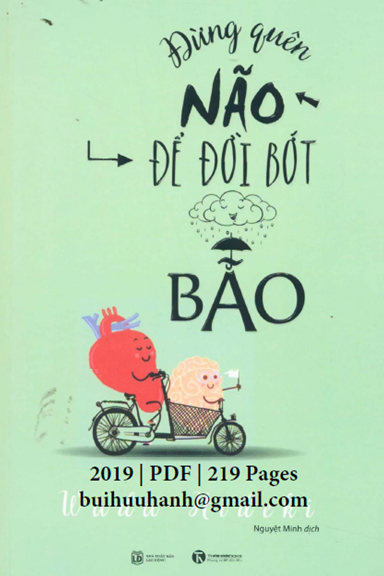 Đừng Quên Não Để Đời Bớt Bão (NXB Lao Động 2019) - Hideki Wada, 219 Trang