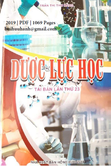 Dược Lực Học (NXB Hồng Đức 2019) - Trần Thị Thu Hằng, 1069 Trang
