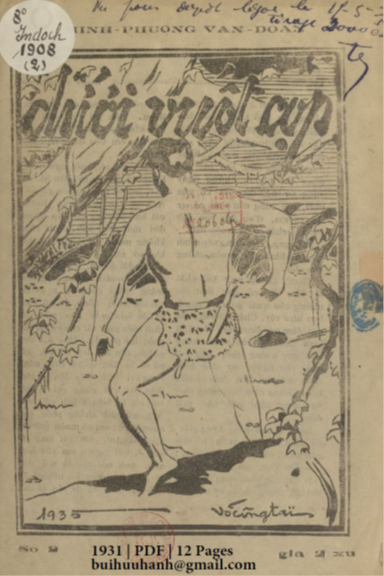 Dưới Vuốt Cọp Số 2 (NXB Minh Phương 1931) - Võ Công Tài, 12 Trang