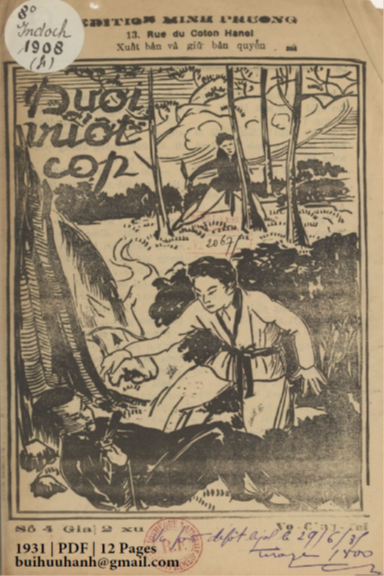 Dưới Vuốt Cọp Số 4 (NXB Minh Phương 1931) - Võ Công Tài, 12 Trang