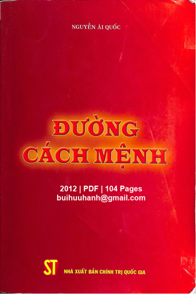 Đường Cách Mệnh (NXB Chính Trị 2012) - Nguyễn Ái Quốc, 104 Trang