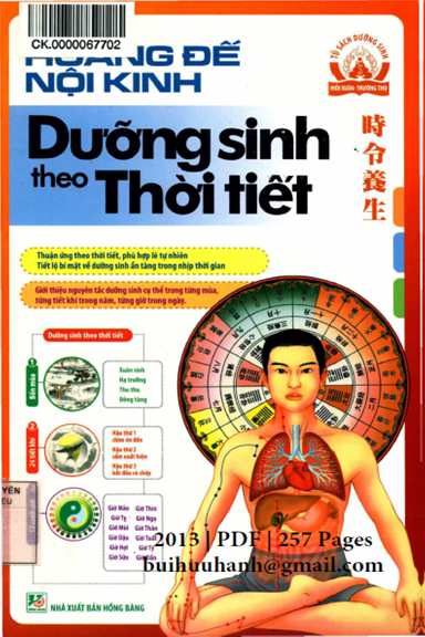 Dưỡng Sinh Theo Thời Tiết (NXB Hồng Bàng 2013) - Thanh An, 257 Trang