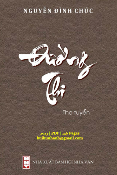 Đường Thi (NXB Hội Nhà Văn 2023) - Nguyễn Đình Chúc, 146 Trang