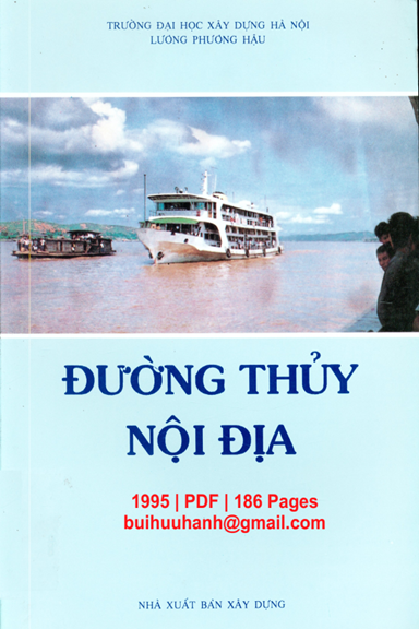 Đường Thủy Nội Địa (NXB Xây Dựng 1995) - Lương Phương Hậu, 186 Trang