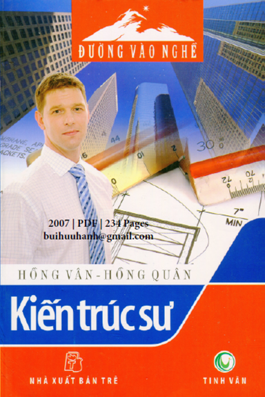 Đường Vào Nghề-Kiến Trúc Sư (NXB Trẻ 2007) - Hồng Vân, 234 Trang