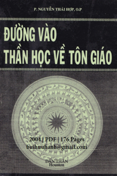 Đường Vào Thần Học Về Tôn Giáo (NXB Định Hướng Tùng Thư 2004) - Nguyễn Thái Hợp, 176 Trang