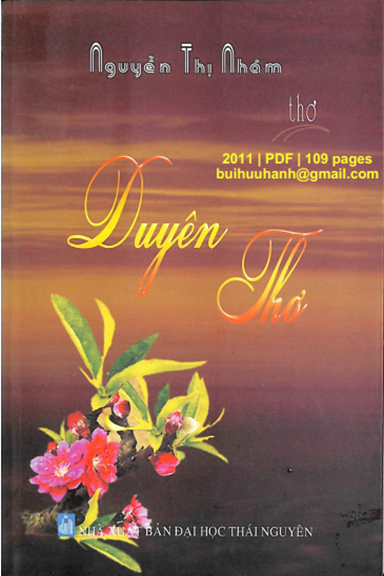Duyên Thơ (NXB Đại Học Thái Nguyên 2011) - Nguyễn Thị Nhâm, 109 Trang