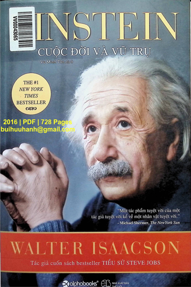 Einstein Cuộc Đời Và Vũ Trụ (NXB Thế Giới 2016) - Walter Isaacson, 728 Trang