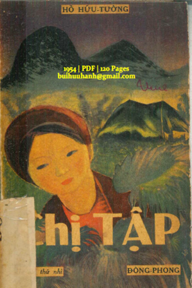 Gái Nước Nam Làm Gì Tập 2-Chị Tập (NXB Đông Phong 1954) - Hồ Hữu Tường, 120 Trang
