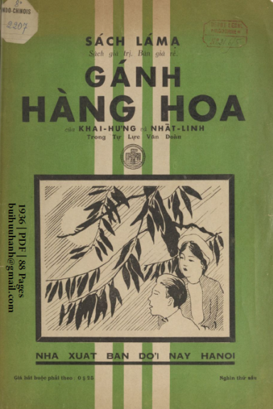 Gánh Hàng Hoa (NXB Đời Nay 1936) - Khái Hưng, 88 Trang