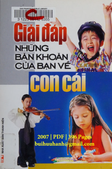 Giải Đáp Những Băn Khoăn Của Bạn Về Con Cái (NXB Thanh Niên 2007) - Đoàn Doãn, 396 Trang