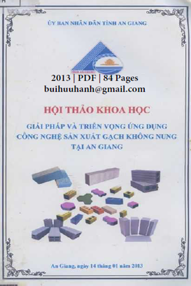 Giải Pháp Và Triển Vọng Ứng Dụng Công Nghệ Sản Xuất Gạch Không Nung Tại An Giang