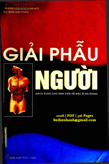 Giải Phẫu Người (NXB Y Học 2006) - Hoàng Văn Cúc, 516 Trang