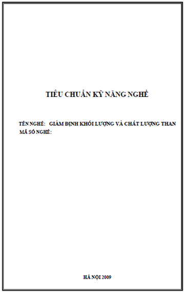 Giám Định Khối Lượng Và Chất Lượng Than (NXB Hà Nội 2009) - Hoàng Văn Khánh, 182 Trang