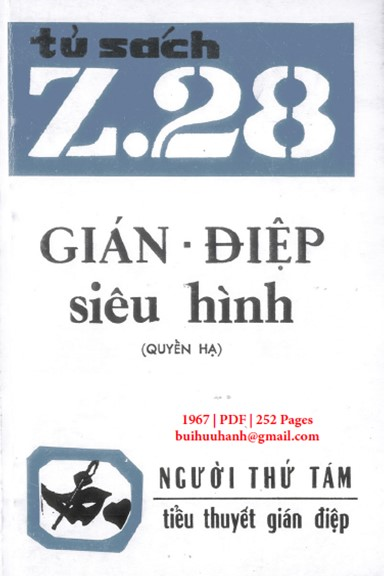 Gián Điệp Siêu Hình Quyển Hạ (NXB Hành Động 1967) - Người Thứ Tám, 252 Trang
