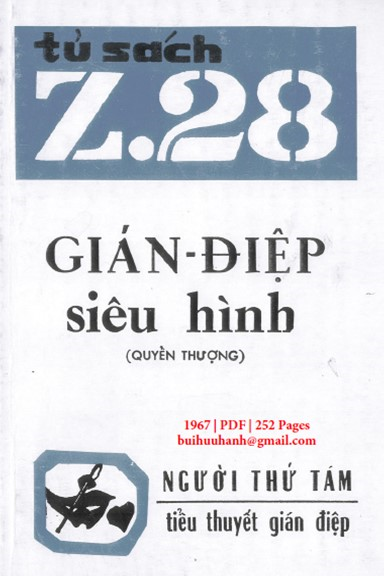 Gián Điệp Siêu Hình Quyển Thượng (NXB Hành Động 1967) - Người Thứ Tám, 252 Trang