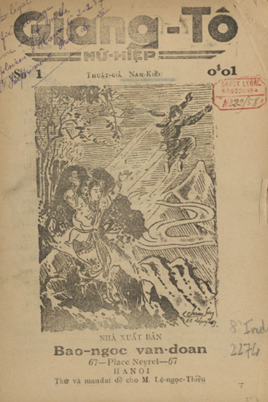 Giang Tô Nữ Hiệp Số 1-22 (NXB Bảo Ngọc 1937) - Nam Kiều, 354 Trang