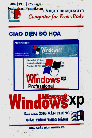 Giao Diện Đồ Họa Windows XP (NXB Thống Kê 2002) - Ông Văn Thông, 225 Trang