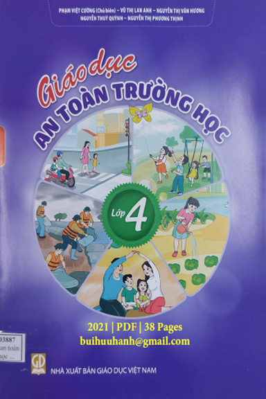 Giáo Dục An Toàn Trường Học Lớp 4 (NXB Giáo Dục 2021) - Phạm Việt Cường, 38 Trang